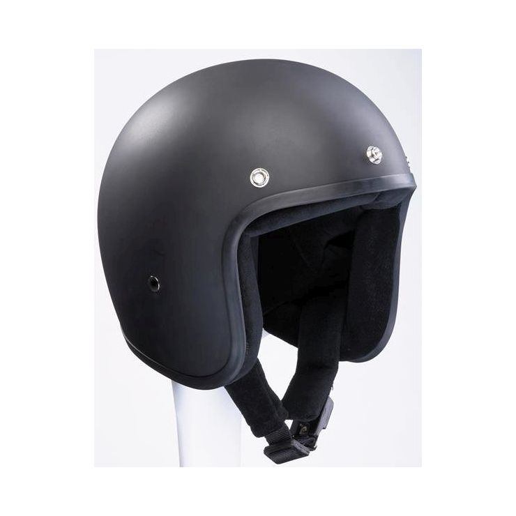 Bandit Jet Motorcycle Helmet - Matte Black